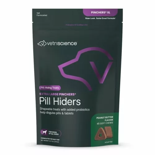 Extra Large Pinchers Pill Hiders for Dogs Peanut Butter Flavor - 45pcs