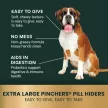 Extra Large Pinchers Pill Hiders for Dogs Peanut Butter Flavor - 45pcs