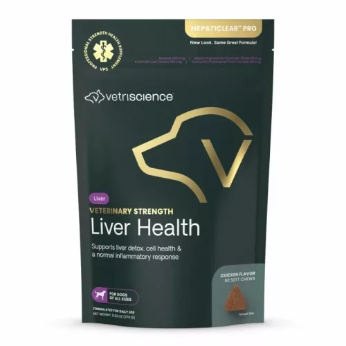 Vet Strength Liver Health Chews für Hunde mit Hühnergeschmack - 60 Stück