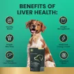 Vet Strength Liver Health Chews für Hunde mit Hühnergeschmack - 60 Stück