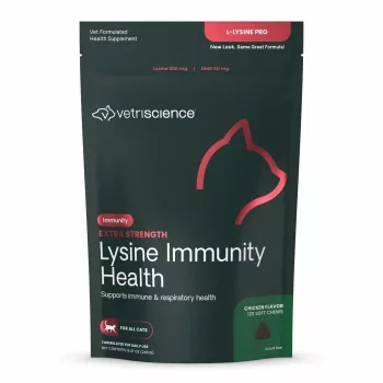   Extra Strength Lysine Immunity Health Chews für Katzen mit Hühnergeschmack - 120 Stk.
