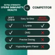 Extra Strength Lysine Immunity Health Chews für Katzen mit Hühnergeschmack - 120 Stk.