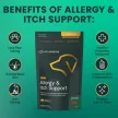 Allergy & Itch Support Chews für Hunde mit Entengeschmack - 60 Stück