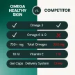 Omega Healthy Skin Kapseln für Hunde & Katzen - 90 Stück