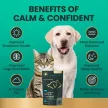 Max Vet Strength Calm & Confident Soft Chews für Hunde & Katzen mit Hühnergeschmack - 45 Stück