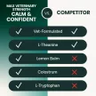 Max Vet Strength Calm & Confident Soft Chews für Hunde & Katzen mit Hühnergeschmack - 45 Stück
