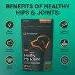 Ultimate Strength Healthy Hip & Joint Chews for Dogs Bacon Flavor - 45 Stück