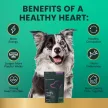 Extra Strength Healthy Heart Chews für Hunde mit Hühnergeschmack - 60 Stück