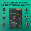 Senior Healthy Hip & Joint Chews für Hunde mit Hühnchengeschmack - 60 Stück