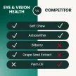 Eye & Vision Health Chews für Hunde mit Hühnergeschmack - 60 Stück