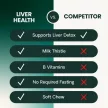 Liver Health Chews für Hunde mit Hähnchengeschmack - 60 Stück