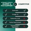 Vet Strength Allergy & Itch Support Chews für Hunde & Katzen mit Entengeschmack - 90 Stück