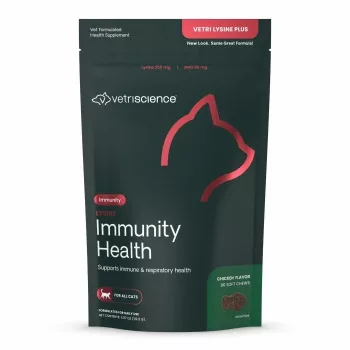   Lysine Immunity Health Chews für Katzen, Hühnergeschmack - 90 Stück