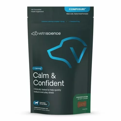 Calm & Confident Chews für Hunde mit Hähnchengeschmack - 45 Stück