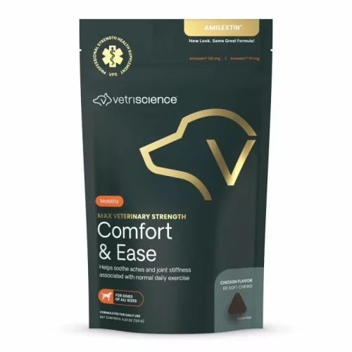 Max Vet Strength Comfort & Ease Chews für Hunde mit Hähnchengeschmack - 60 Stück
