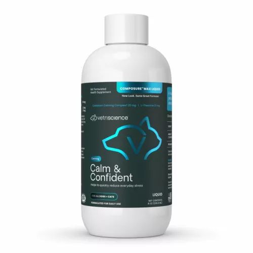 Calm and Confident Liquid für Hunde & Katzen - 236,6 ml
