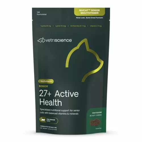 Senior 27+ Active Health Chews für Katzen Fischgeschmack - 30 Stück