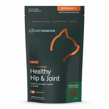   Extra Strength Healthy Hip & Joint Chews for Cats Chicken Flavor - 60pcs