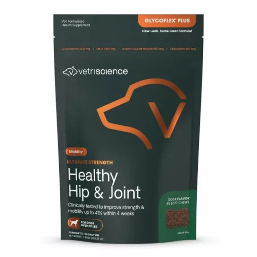 Ultimate Strength Healthy Hip & Joint Chews für Hunde Entengeschmack - 45 Stück