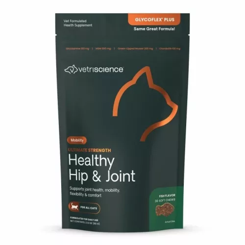 Ultimate Strength Healthy Hip & Joint Chews für Katzen Fischgeschmack - 30 Stück