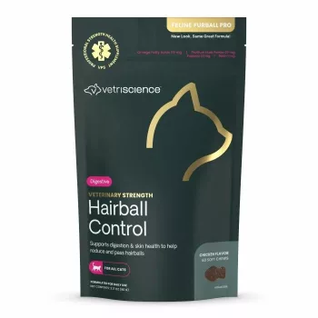   Vet Strength Hairball Control Chews for Cats Chicken Flavor - 60 Stück